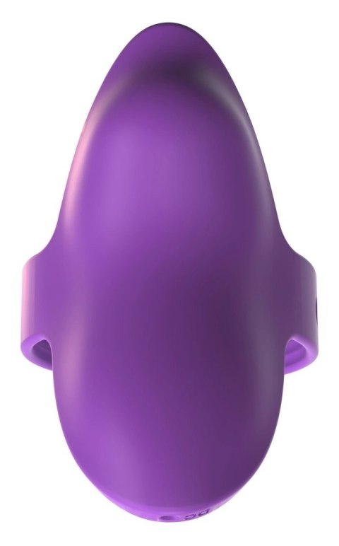 Fantasy For Her Hotspot - silikonowy mini wibrator na palec, fioletowy