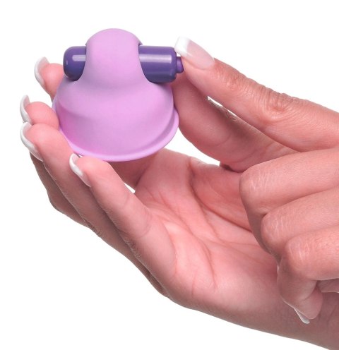 Fantasy For Her Zaciski Wibracyjne Ssące na Sutki Fioletowe 5,8cm