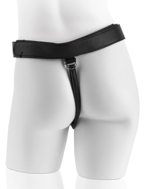 King Cock 18 cm Jasny System Strap-On z Ruchomą Powierzchnią Skory