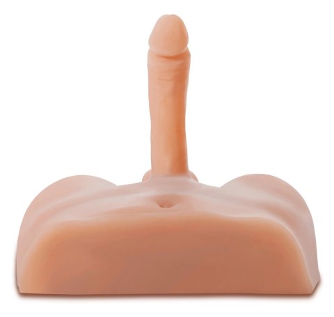 Pipedream PET Tors męski anatomiczny z elementami imitującymi, 17,8 cm