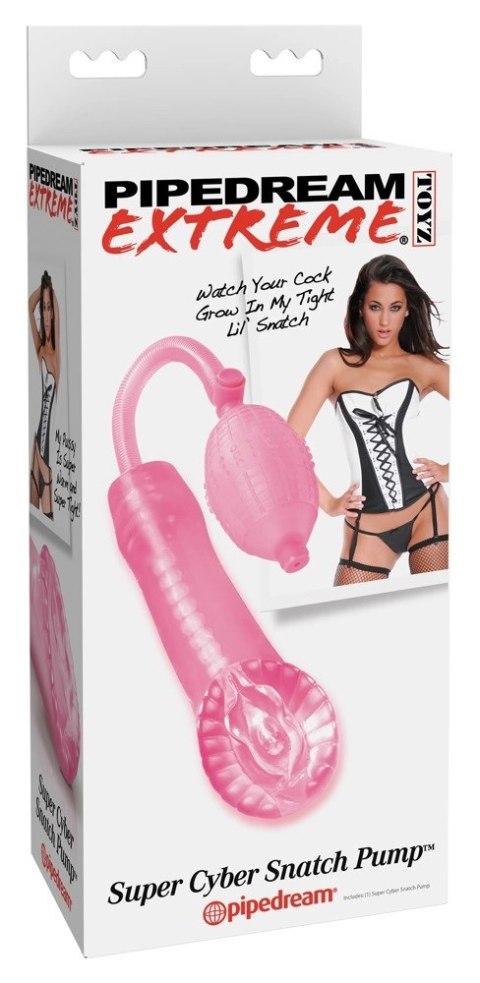 Pipedream Pump Worx Pink System z funkcją ssania 21,2 cm