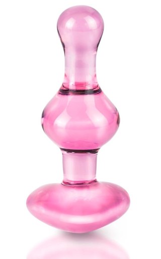 Pipedream Icicles 24 - szklany korek do masażu kulkowy 9,5 cm