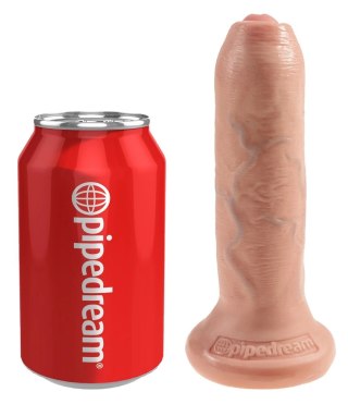 Pipedream King Cock 15 cm Model z Ruchomym Systemem Powierzchniowym Jasny