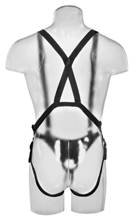 Pipedream King Cock system uprzęży z wyjmowanym elementem 30 cm czarny