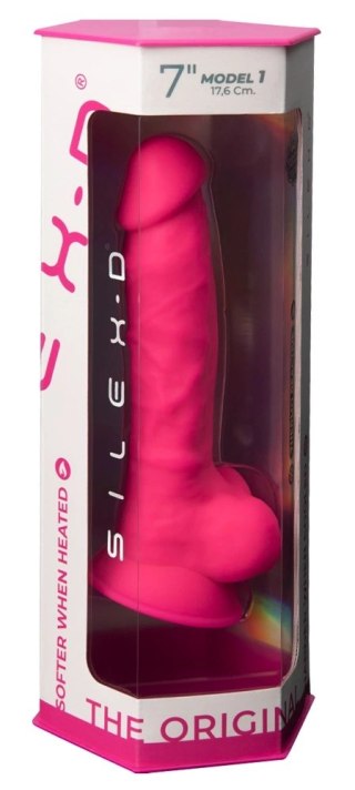 Silexd Model Rożowy 17,5 cm - Elastyczna Forma, Anatomiczne Wykończenie