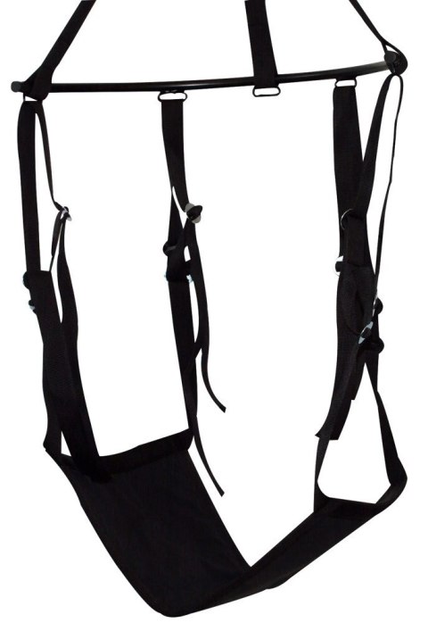 You2Toys Swing Support System czarna huśtawka z regulacją 88x60 cm