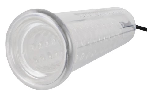 Mr. Boner Pompa Prożniowa Ręczna 25cm Skala Cylinder Silikonowy Rękaw