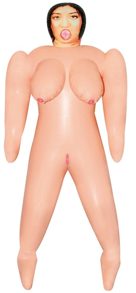 NMC Fatima Fong XXL - Lalka pneumatyczna, 3 otwory, 154 cm, PVC