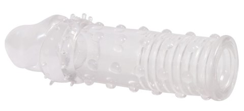 You2Toys Power Sleeve Transparent - Nakładka intymna, TPE, 16 cm