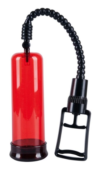 You2Toys System podciśnieniowy czerwony 22 cm - cylinder intymny