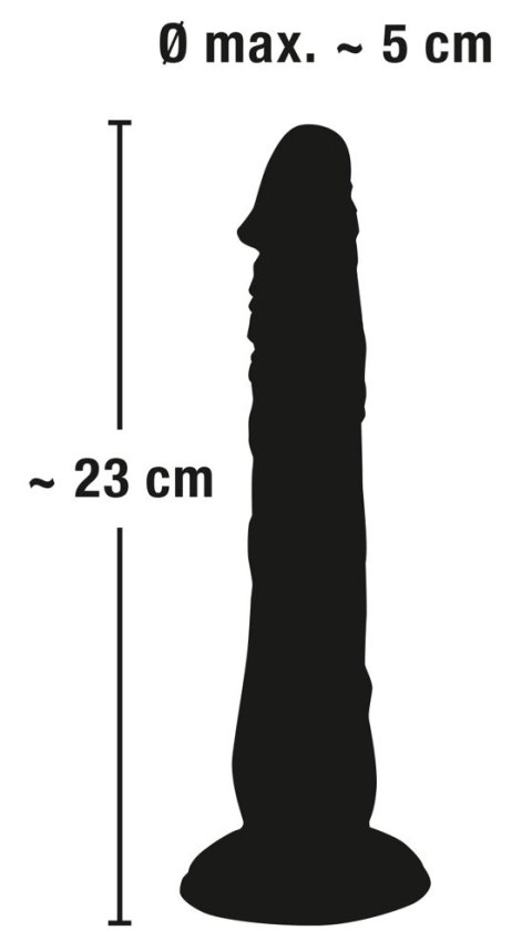 European Lover model 18 cm z przyssawką - anatomiczny kształt PVC