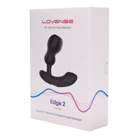 Lovense Edge 2 - Model sterowany aplikacją, regulowane ramię, czarny