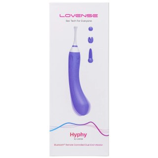 Lovense Hyphy Fioletowy - Dwustronne Urządzenie Intymne Bluetooth