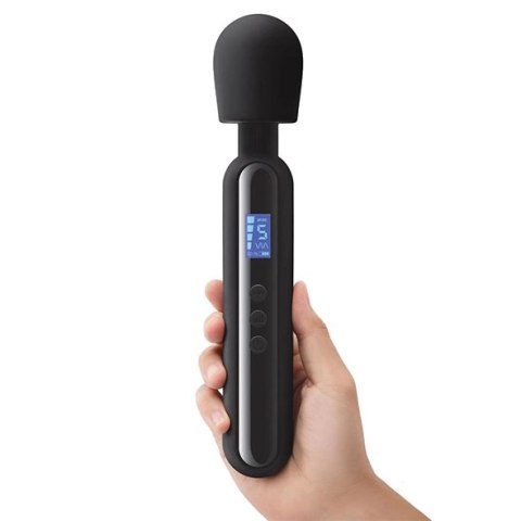 Bodywand Digi Masażer Silikonowy LED 10 Trybow USB 23,5 cm Czarny