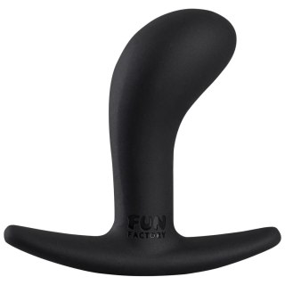 Fun Factory Bootie Small Black - anatomiczna wtyczka silikonowa S