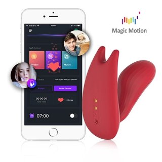 Magic Motion Umi - zdalnie sterowany model intymny, silikonowy, 9.5 cm