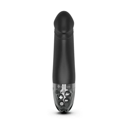 Mystim Real Deal Neal eStim Black - model z elektrostymulacją, silikonowy
