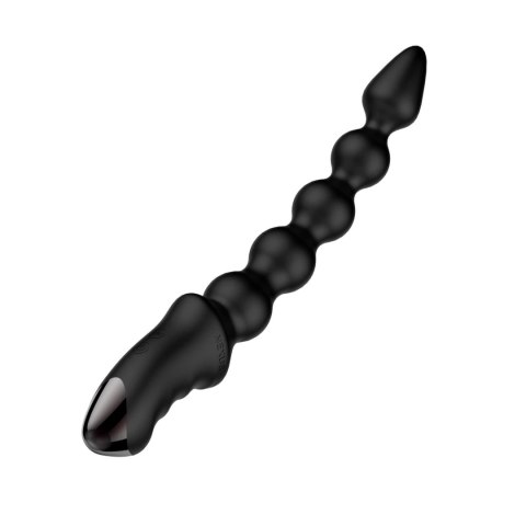 Nexus Bendz Black - silikonowy system wibracyjny, 6 trybow, USB
