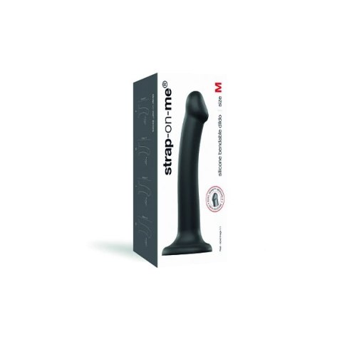 Strap-On-Me Bendable Dual Density Czarny M silikonowy model intymny