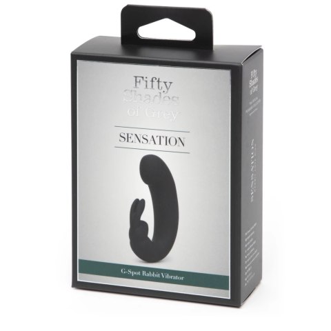 Fifty Shades of Grey Sensation G-Spot Rabbit model silikonowy USB czarny
