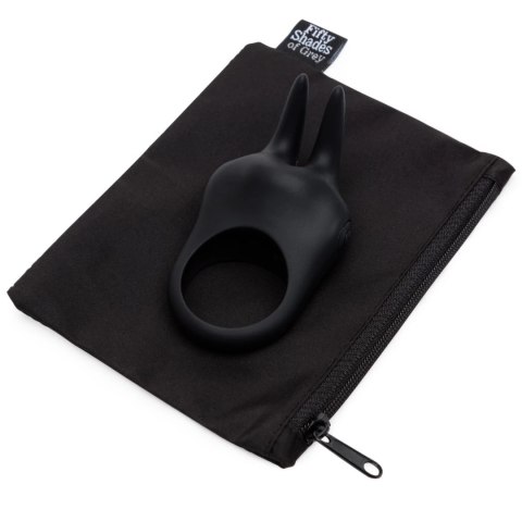 Fifty Shades of Grey Sensation Rabbit Ring silikonowy, ładowany USB