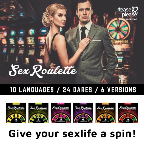 Tease & Please Sex Roulette Kamasutra - gra planszowa wielojęzyczna
