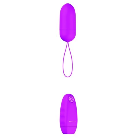 B Swish bnaughty Classic Unleashed Cerise - system intymny z pilotem, 7.6 cm