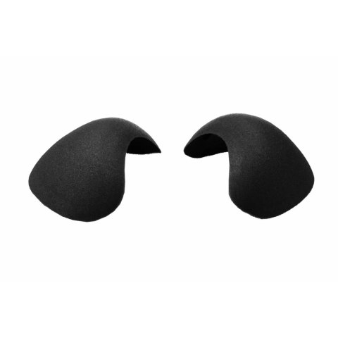 Bye Bra Shoulder Bra Pads Black poduszki na ramiona czarne pianka