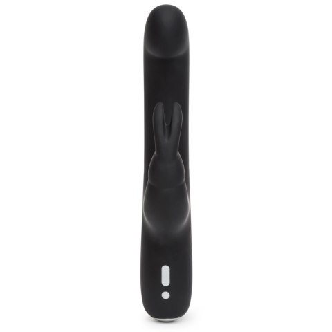 Happy Rabbit G-Spot Slim Black - Smukły masażer punktu G, silikonowy, czarny