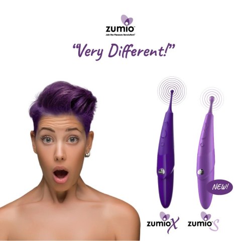 Zumio S Spirotip - Precyzyjny stymulator z końcowką Spirotip, fioletowy