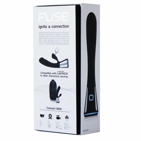 Kiiroo OhMiBod Fuse Black - interaktywne urządzenie intymne Bluetooth