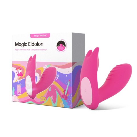 Magic Motion Eidolon - dwusilnikowy stymulator, sterowanie aplikacją, 9.5 cm