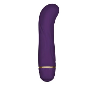 Rocks-Off Essentials Mini G Floral Deep Purple - wodoodporny model silikonowy 10 cm