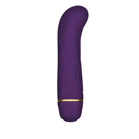 Rocks-Off Essentials Mini G Floral Deep Purple - wodoodporny model silikonowy 10 cm