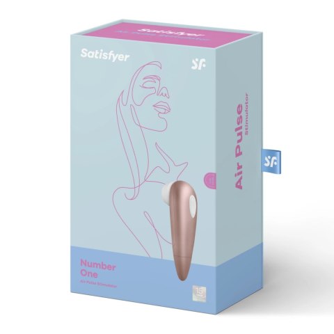 Satisfyer Number One Masażer Powietrzny 11 Trybow Wodoodporny