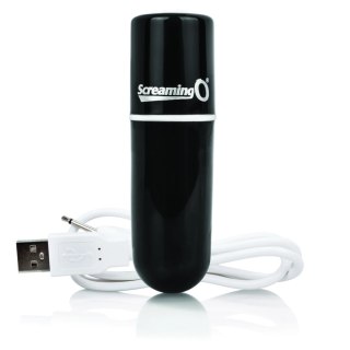The Screaming O Charged Vooom Black - kompaktowy stymulator 10 trybow USB