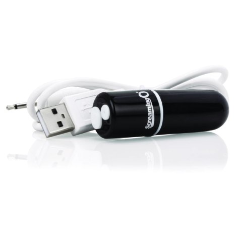 The Screaming O Charged Vooom Black - kompaktowy stymulator 10 trybow USB