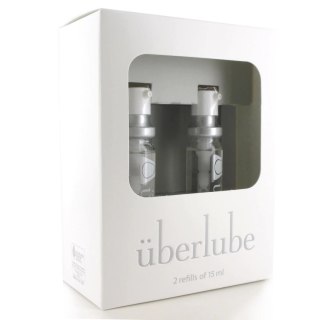 Uberlube Good-To-Go Refill 2x15ml - silikonowy środek poślizgowy