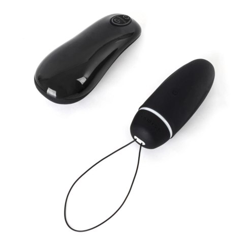 B Swish bnaughty Deluxe Unleashed Black - bezprzewodowe jajeczko, 6 trybow, silikon