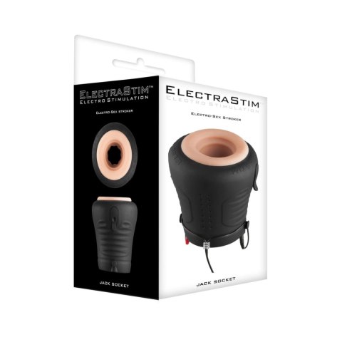 ElectraStim Jack Socket - urządzenie do elektrostymulacji, TPE, czarne