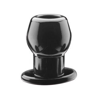 Perfect Fit Tunnel Plug Medium Czarny - elastyczny tunel intymny średni