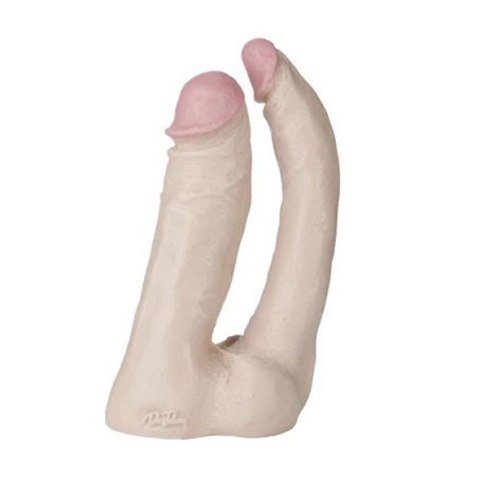 Doc Johnson Double Penetrator Vac-U-Lock - podwojny model do uprzęży, 16 cm