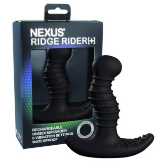 Nexus Ridge Rider+ Black - Masażer punktu prostaty, 6 trybow, silikon