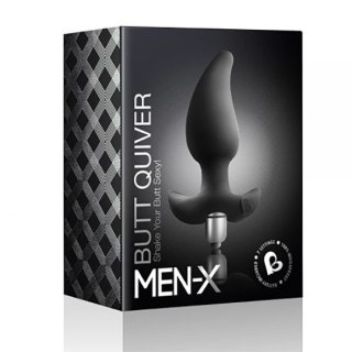 Rocks-Off Butt Quiver 7-Speed - silikonowy wibrujący plug 9,5 cm