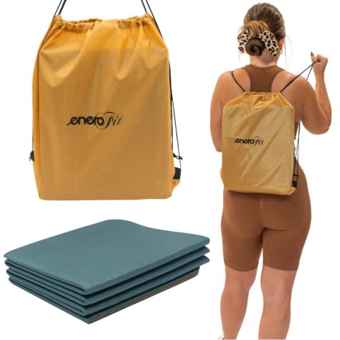 KORKOWA MATA DO JOGI SKŁADANA 183x61x0.4CM ENERO FIT