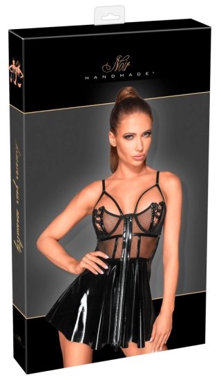 Noir Handmade Sukienka Mini Błyszcząca Połprzezroczysta M