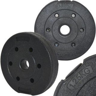 OBCIĄŻENIE BETONOWE 1,25 KG ENERO FIT fi29MM