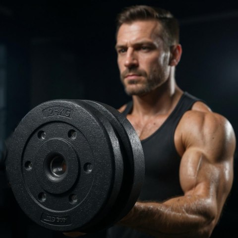 OBCIĄŻENIE BETONOWE 1,25 KG ENERO FIT fi29MM
