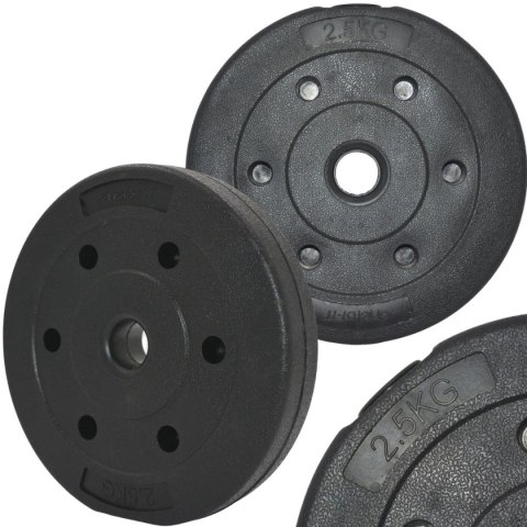 OBCIĄŻENIE BETONOWE 2,5 KG ENERO FIT fi29MM