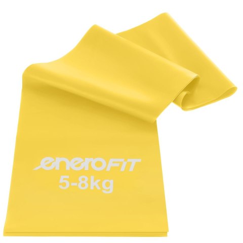 TAŚMA TRENINGOWA DO ĆWICZEŃ PILATES 2000x150x0,25MM 5-8KG ŻÓŁTA